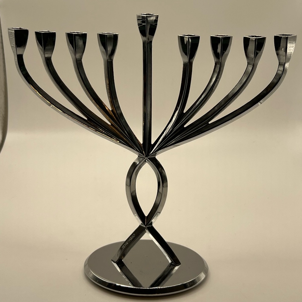 Rite Lite Ltd aluminum menorah.